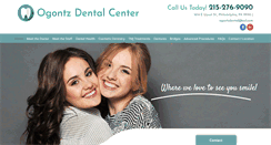 Desktop Screenshot of ogontzdental.com